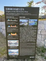 草津宿江戸口見附 横町道標の写真・動画_image_428057