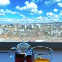 カフェ オレンジの写真・動画_image_466377
