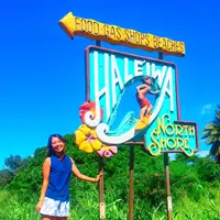 Hale'iwa Town Sign (Boy)の写真・動画_image_483589