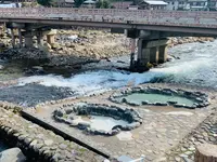 奥津温泉 足湯の写真・動画_image_486963