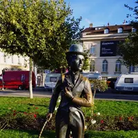 Statue Charlie Chaplinの写真・動画_image_489554