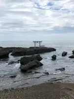 大洗磯前神社 神磯の鳥居の写真・動画_image_532278