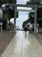 大洗磯前神社 神磯の鳥居の写真・動画_image_532280