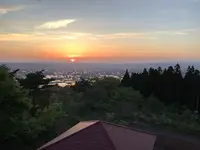 砺波平野の散居村（散居村展望台）の写真・動画_image_601747