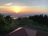砺波平野の散居村（散居村展望台）の写真・動画_image_601753