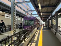 嵐電嵐山駅の写真・動画_image_690285