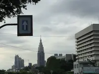 信濃町駅前歩道橋の写真・動画_image_95626