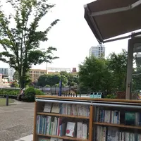 まちの本とサンドイッチの写真・動画_image_246778