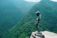 祖谷渓の小便小僧の写真・動画_image_251701