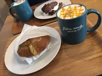 ブルー マグ コーヒーの写真・動画_image_307119