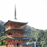那智大社 青岸渡寺 参道入口 熊野古道の写真・動画_image_338960
