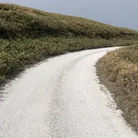 白い貝殻の道の写真・動画_image_563987