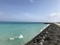 下地島空港RW17エンド横のビーチの写真・動画_image_607077