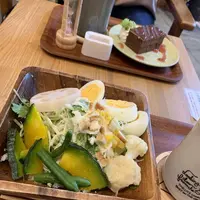 カフェ木と本の写真・動画_image_712169
