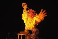 門前のなまはげ立像の写真・動画_image_193221