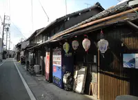 旅館街裏の古い町並みの写真・動画_image_132395