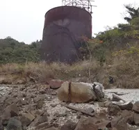 石灰石貯蔵タンクの写真・動画_image_158855