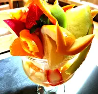 フルーツカフェ 花の木の写真・動画_image_78367