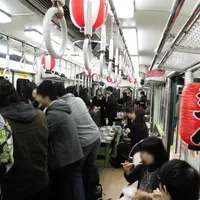 会場の様子〔電車内〕