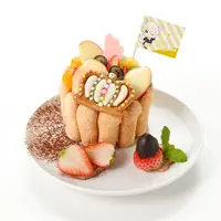 プリンセス、優雅なお茶会にようこそ。風間圭吾のフルーツショコラケーキ 価格：1,300円
