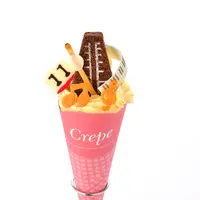 「きこえる…クラシックが!!」 葦木場のメトロノーム・ダンシングクレープ 価格：780 円（税込）