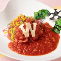 カラフルレインボーパスタ ～レッドキャップ～ 1,450円