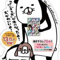 パンダと犬パネル