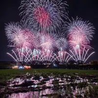 最優秀賞「夜空彩る秋の花」©土浦全国花火競技大会実行委員会