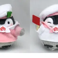 先行 コウペンちゃん　マリンな手乗りマスコット　（しろいえり・ピンクのふく）（ピンクのえり・しろいふく）©るるてあ