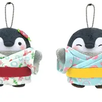 先行 コウペンちゃん　マスコット（浴衣コウペンちゃん・金魚）（浴衣コウペンちゃん・水色）©るるてあ
