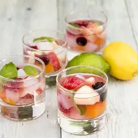 食後のデザート　フルーツポンチ