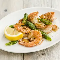 海老と青唐辛子の辛味ソテー 800円