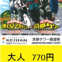 京都タワー入場券イメージ