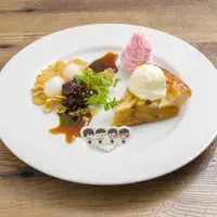 ▲パティシエ福富＆荒北＆東堂＆新開の特製デザートプレート