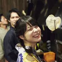せんべい焼き体験に挑戦！