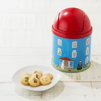 ハウス缶入りお菓子（バタークッキー12枚入り、約高さ20×幅11cm）1,080円