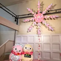 岩下の新生姜 打ち上げ花火オブジェ