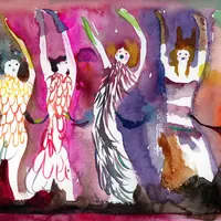 ©Makiko Tanaka「Bravo」watercolour on paper 2018