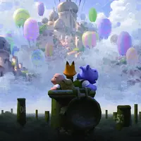 『ダム・キーパー』より浮遊する街 © 2017 Tonko House Inc. ALL RIGHTS RESERVED