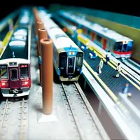 ３私鉄が乗り入れる高速神戸駅のジオラマが登場