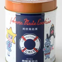 「＜泉屋＞ソラカラちゃん丸缶クッキー（マロン）」¥800©TOKYO-SKYTREETOWN 