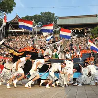 出島町／ 傘鉾・阿蘭陀船（おらんだぶね）