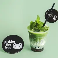 かえるのピクルスコラボ限定抹茶ミントラテ（Iceのみ）