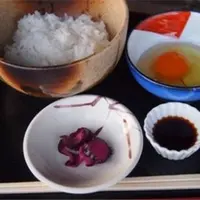加古川産オクノのたまごを使用したたまごかけごはん（３００円）※昨年開催時の様子
