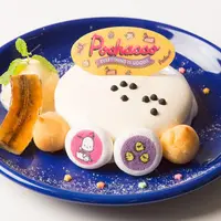 ポチャッコのバナナアイスパンケーキ