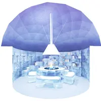 【トマム】氷のBooks_Cafe イメージイラスト