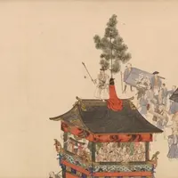 横山華山《祇園祭礼図巻》上巻部分　天保6-8（1835-37）年　個人蔵