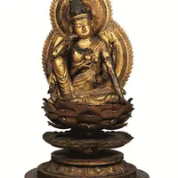 重要文化財「如意輪観音坐像」平安時代、醍醐寺蔵、画像提供：奈良国立博物館、撮影：森村欣司