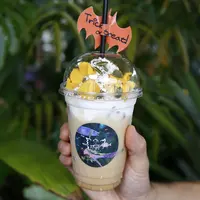 ハロウィン限定　かぼちゃとシナモンのティーラテ / 600円（税別）