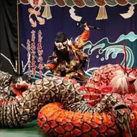 ヤマタノオロチ退治など迫力のある石見神楽